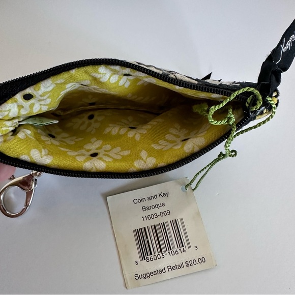 NWT VERA BRADLEY | Coin and Key Wallet - Baroque Pattern (Retired) - Picture 4 of 4